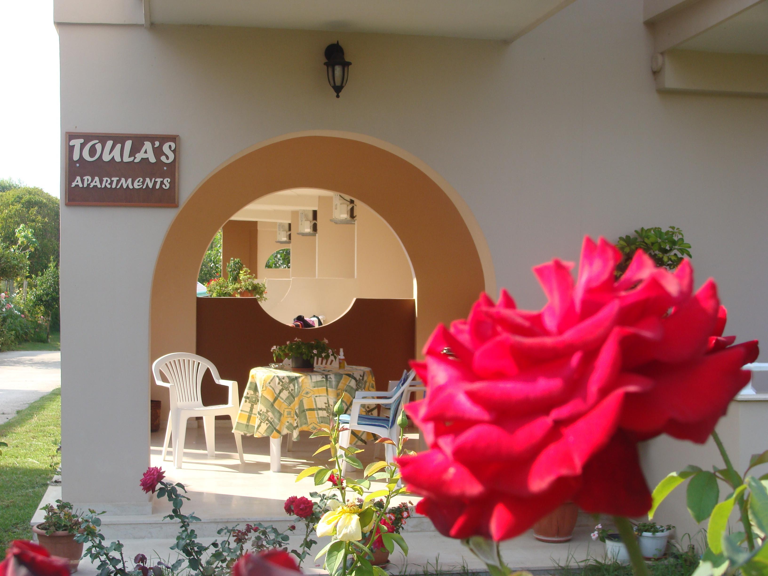 Toula'S Apartments Sidari  Bagian luar foto